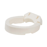 VMS Deluxe Bolt-On Hinged Raised Toilet Seat - Available in Elongated & Standard Styles, 300 lbs Weight Capacity (Elongated)