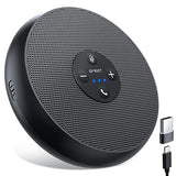 USB Speakerphone, M1A Zoom Certified AI Mics 360°Voice Pickup USB Type C-A Plug & Play Computer Speakers with Microphone