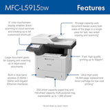 Brother Professional Laser Printer All-in-One with Scanner and Copier