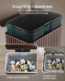 SONGMICS Trash Can, 13 Gallon (50 L) Garbage Can for Kitchen, with Lid