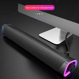 NJJOWRQ Wired Computer TV Speaker 6D Surround Soundbar Stereo Subwoofer 5.0 Sound Bar for Laptop PC Home
