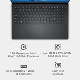 Dell 15 Touchscreen Laptop, 16GB DDR5 RAM, 512GB SSD, Intel 13th i5-1334U