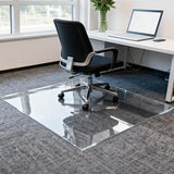 ProsperJoyChant Elasticity Clear Chair Mat 40" x 60" - Transparent Protective Floor Mat for Hardwood