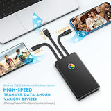 App-le Certified, 2TB External Hard Drive,for iPhone iPad Android Phones,MacBook,Computer to Backup Docs| Photos
