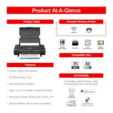 Canon PIXMA TR160 Wireless Portable Printer, 50-Sheet Paper Tray and 1.44