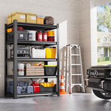 Set of 3 Garage Shelving-2500 lbs 5 Tier Storage Shelves
