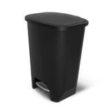Glad 20 Gallon Trash Can - Plastic Kitchen Waste Bin with Odor Protection of Lid