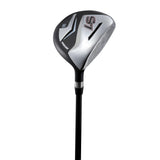 Men’s Right Handed Complete Golf Club Set Regular, Include 460cc Driver | Black/Red Precise