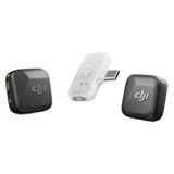 DJI Mic Mini (2 TX + 1 Mobile RX), Ultralight, Active Noise Cancelling
