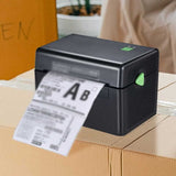 GRSJKRI Desktop 4x6 Thermal Label Printer Compatible for Shipping Package Small Business
