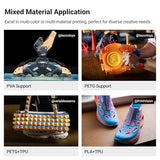 Snapmaker U1 3D Printer Multi Color,4 Toolhead with 5 Seconds Tool Change