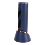 RiToEasysports Bladeless Tower Fan, Stylish 3-Speed with 4000mAh Battery, Portable Fan Compact Design for Dormitory, Small Rooms, Offices, Bedrooms