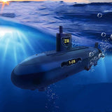GoolRC Mini RC Submarine, 2.4GHz Remote Control Boat, 6 Channels DIY Under Water Ship RC Boat for Teens