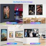 64GB 32" Large Digital Picture Frame, Uhale WiFi Electronic Photo Frames with 1920 x 1080 FHD IPS Screen
