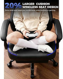 GTPLAYER Big and Tall Gaming Chair with Footrest, High Back Ergonomic Office Chair