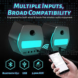 Gaming Computer Speakers for Laptop Mac Desktop Computer Woofer Speakers