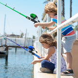 WIDDEN 2 Pack Kids Fishing Pole, Portable Telescopic Kids Fishing Poles Set for Boys and Girls, Fishing Rod and Reel Combo Kit with Tackle Box, and Fishing Net, Best Fishing Pole for Toddler Youth