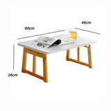 Folding Computer Desk，Multifunctional Lap Desk Breakfast Serving