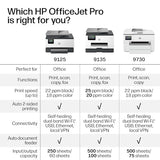 HP OfficeJet Pro 9135 Wireless All-in-One Color Inkjet Printer, Print, Scan, Copy