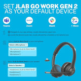 55+ Playtime PC Bluetooth Headset and Multipoint Connect to Laptop Computer and Mobile - Wired or Wireless