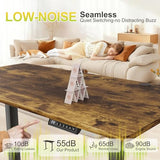 45 x 24 Inches Sit Stand up Desk, Sit Stand Height Adjustable Home Office Desk