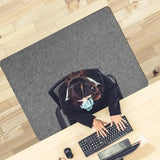 Placoot Desk Chair Mat for Hardwood Floor & Tile 55"x35" Office Chair Mat for Rolling Chairs Large Anti-Slip-Recyclable