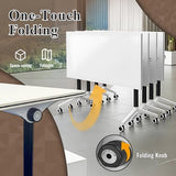 1pack,47in, Conference Table, Folding Meeting Table with Wheels,Modular Conference Room Tables