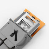 QERTYHJK Laptop Stand 360° Rotatable Notebook Holder Liftable Aluminum