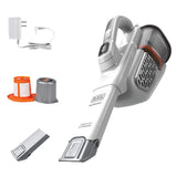 Dustbuster Handheld Vacuum, Cordless, AdvancedClean+, White BLACK+DECKER