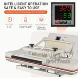 Large Manual Heat Press Machine: Fast-Heating Durable Press for T-Shirts