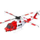 MechPuConToy GPS RC Helicopters for Adults, E2 UH-1Y 1/35 Scale 2.4G 6CH Remote Control Simulation 3D Stunt Helicopter Model with Lidar Positioning, Military RC Aircraft Outdoor