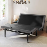DUMOS Full Size Adjustable Bed Frame, Electric Base, Head & Foot Incline