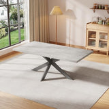 ZckyCine 6-Piece Extendable Dining Table Set