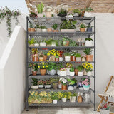 82.6H Metal Shelving Unit 7 Tier Storage Shelves Adjustable Wire Shelving Metal Wire Shelf Pantry Shelves