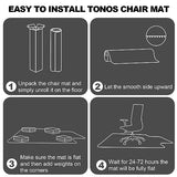 Chair Mat for Carpet- Low Pile (1/4" Thick) Carpet Protector for Office Gaming Computer Desk Chair