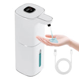 Automatic Soap Dispenser Liquid Touchless,Wall USB Rechargeable 5-Level Adjustable,Large Capacity 12.17oz/360mL Smart Hand Soap Dispenser for Kitchen Bathroom Kids Family
