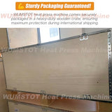 WUMSTOT 24x40 Pneumatic Dual Heat Press Machine, 220V Industrial