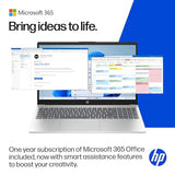HP 15.6" Business Laptop with Microsoft Office 365 with Copliot AI & 1TB OneDrive, 32GB RAM 128GB SSD