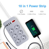 Multi -tap Outlet Plug Extension Cable Socket for Home Network Filter 220v