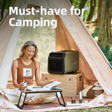 OUTOHOME Portable Air Conditioner, 5100 BTU 110V Quiet 4-in-1 Cooling AC Unit for Rooms up to 200 Sq Ft, with Fan & 24H Timer for Camping, Tent, Truck, Home