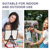10 Pack Painting Display Easel Stand Portable Adjustable Metal Tripod Artist Canvases Height
