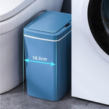 BXFIRS Intelligent Sensing Garbage Bin Household Kitchen Living Room ABS Contactless Trash Can(OneColor,18.5 * 26.5 * 33.5cm)