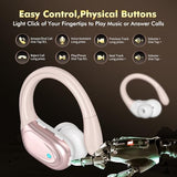Wireless Earbuds, Sports Bluetooth Headphones, 80Hrs Playtime Ear Buds with LED Power Display