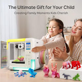 3D Printer for Kids & Beginners, AI-Powered Fully Assembled 3D Printer with Up to 400mm/s Speed, Auto Leveling, X-Maker AI+