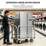 Duty Flatbed Push Cart Dolly Hand Truck Platform Truck