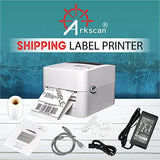 Arkscan 2054K-AP Auto Peel Shipping Label Printer, Separate Label from Backsheet Automatically