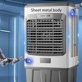 Yajuer Portable Swamp Cooler, Evaporative Air Cooler with 3 Speeds, Industrial Air Conditioner for Indooor Outdoor Patio Garage(75 * 48 * 150cm)