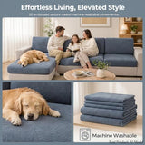 UWWGKK Modular Sofa Cover Sectional Couch Slipcovers for Dogs Pet Friendly