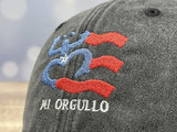 GDIQ Puerto Rico Baseball Cap with Taino Frog, Boricua Mi Orgullo Gifts