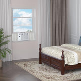 Electactic 6,000 BTU Window Air Conditioner, Window AC Unit with Cooling, Dry Function, 4 Fan Speeds, 24H Timer & Sleep Mode, Cools Up to 250 Sq.ft for Bedroom, Living Room, Office